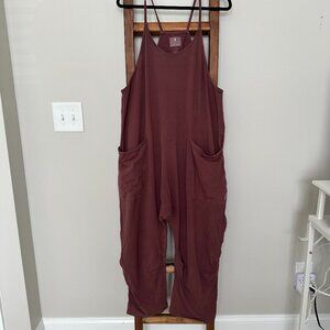 Free People Hot Shot Onesie | Pomegranate